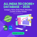 All India Latest Business Directory (PAN INDIA DATABASE) 2026 Rated 4.95 out of 5 based on 152customer ratings